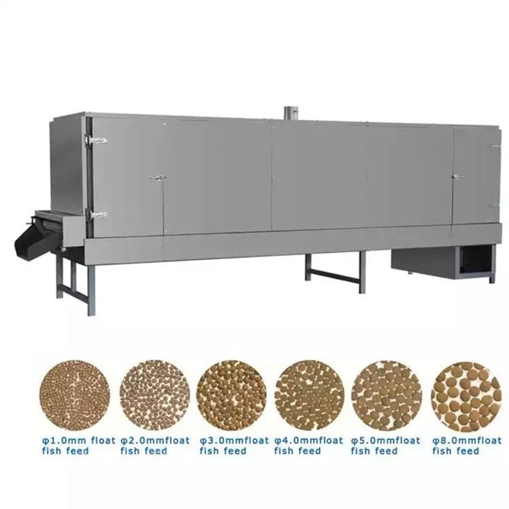 250kg/h Fish Food Aquatic Feeding Extruder Machine