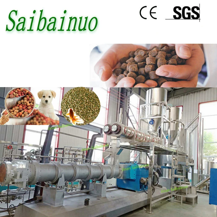 250kg/h Fish Food Aquatic Feeding Extruder Machine